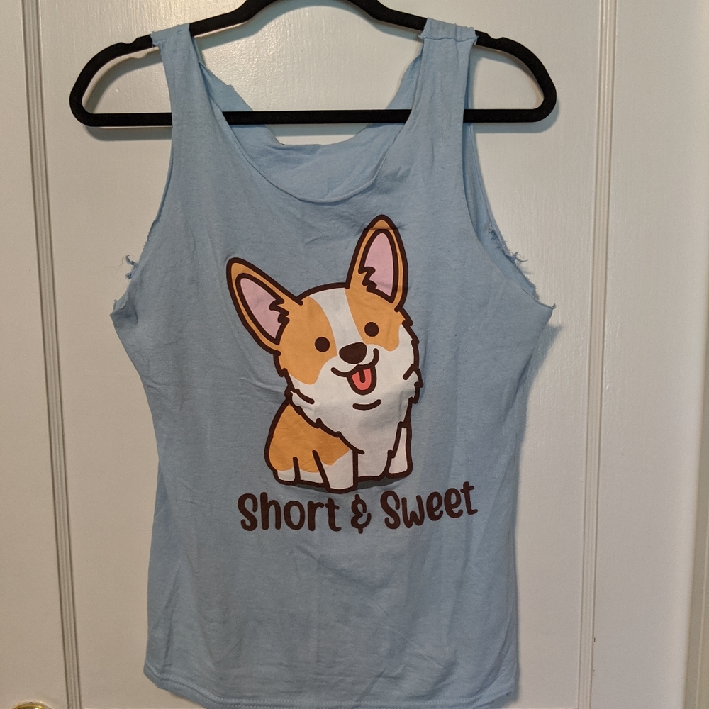 ✨BUNDLE 3+ tanks for $5 each!! Corgi tank